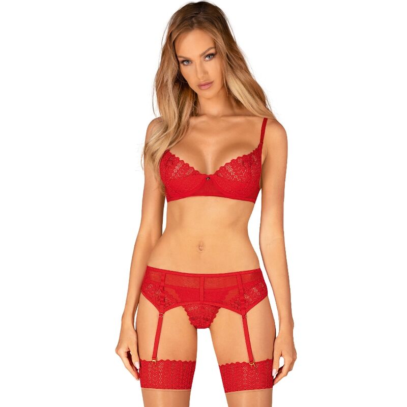 INGRIDIA SET TRES PIEZAS ROJO