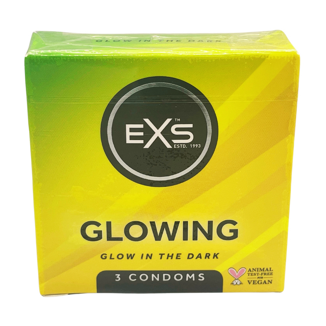 EXS Glow – Condoms – 3 Pieces