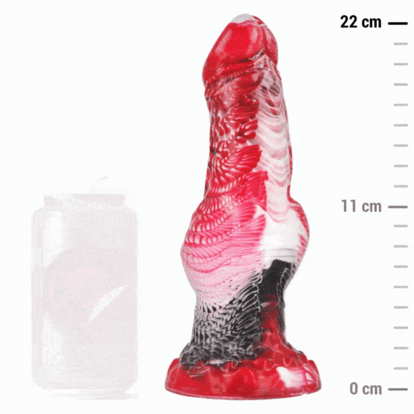 EPIC - HELIOS DILDO CON TESTÍCULOS CALOR Y ÉXTASIS