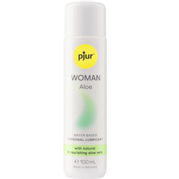 PJUR - WOMAN ALOE LUBRICANTE BASE AGUA 100 ML